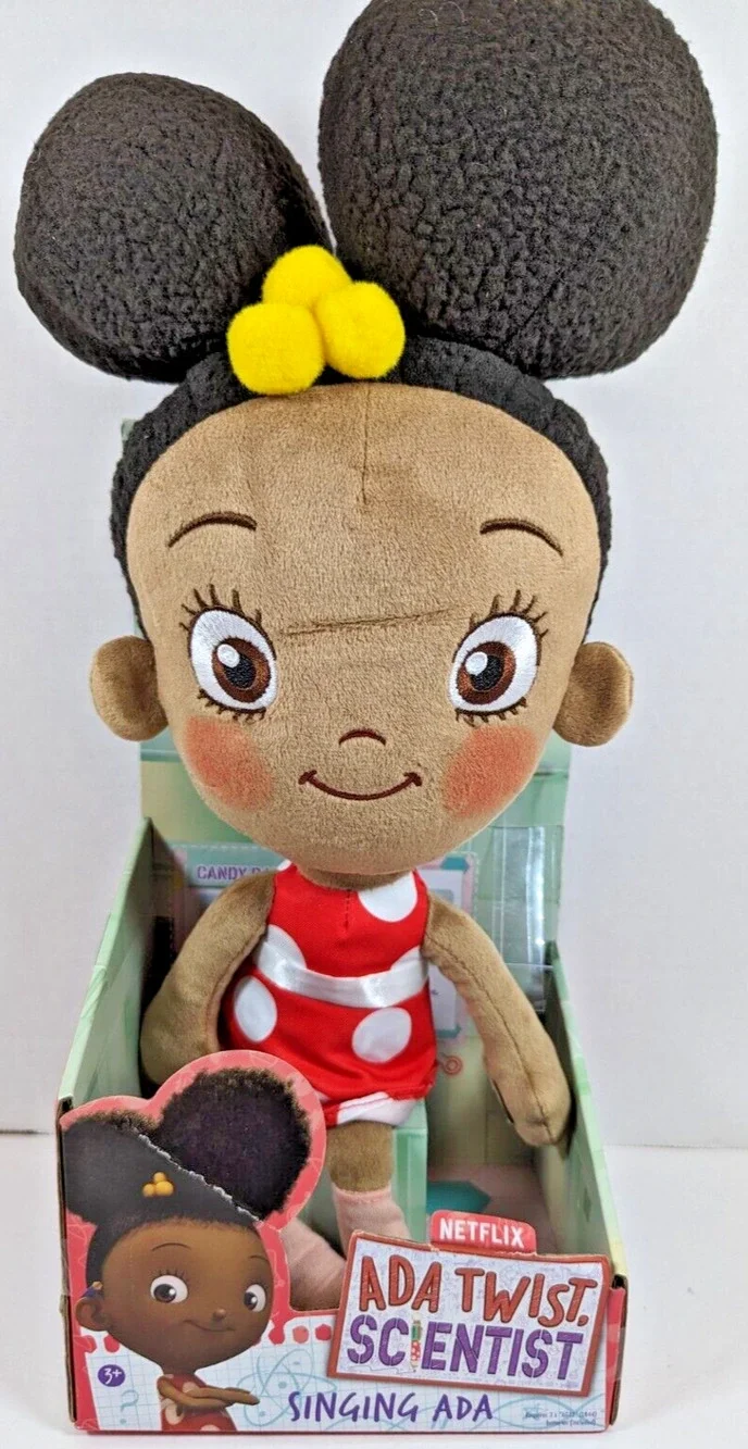 Netflix ADA Twist Scientist Singing & Talking Plush The Scientific Method NIB